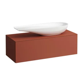 LAUFEN Waschtischunterschrank und Waschtischplatte ALESSI 500x1200x370 H4303230972691