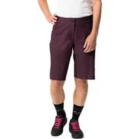 VAUDE Fahrradhose Wo Ledro Print Shorts für Radsport, sportlicher Stil, schnell trocknendes Material