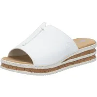 Rieker Keilpantolette, Sommerschuh, Hausschuh, Keilabsatz, zum Schlupfen