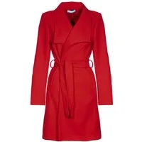 malito more than fashion Langmantel malito Damen Trenchcoat, schicker Wintermantel, klassische Jacke, langer Trenchcoat Longjacke Übergangszeit