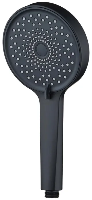 Neuesbad Serie 100 runde Handbrause, Oberfläche: schwarz matt NB1DENGA_N5RS1