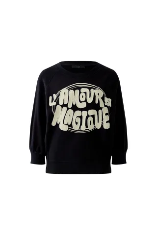 Oui - Sweatshirt black - Gr. - 36