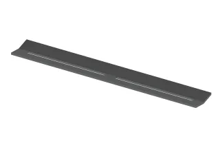 Tece drainprofile Profildeckel Edelstahl Chrom schwarz glänzend, 675011 675011