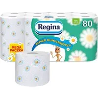 Regina Toilettenpapier REGINA fein und stark Kamille Toilettenpapier für sensible Haut (80-St)