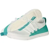 Ballop Sneaker Tilava (leicht, atmungsaktiv) cremeweiss/grün Barfußschuh