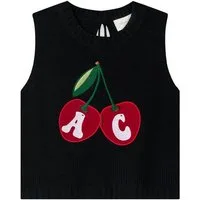 Another Cotton Lab Strickweste Another Cotton Lab Cherry WMN Knit Vest