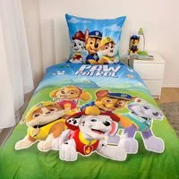 PAW PATROL Bettwäsche Paw Patrol, Renforcé, 2 teilig, Glow in the Dark