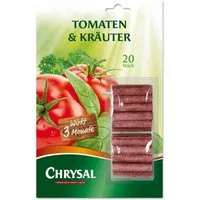 Chrysal Pflanzendünger Tomaten & Kräuter Düngestäbchen 20 Stück
