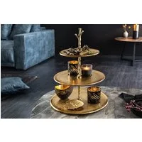 riess-ambiente Dekoetagere ABSTRACT 50cm gold (Einzelartikel, 1 St), Esszimmer · Metall · für Alles · 3 Etagen