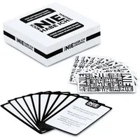 Goods+Gadgets Spiel XXL Kartenspiel Ich habe noch nie – Lustige Fragen für Erwachsene, Noch Nie Habe Ich, XXL Partyspiel mit 300 Fragen