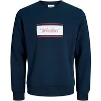 Jack & Jones Sweatshirt JJBUSTER SWEAT CREW NECK BTS Baumwollmischung, regular fit