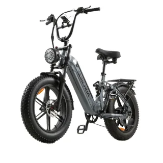 [EU DIRECT] BURCHDA AZ20 Electric Bike 48V 20Ah Battery 1000W Motor Recommended Top Speed 25KM/H 20*4.0inch Fat Tires 70