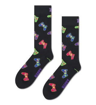 happy socks - Controller Sock Schwarz - Gr. - 43.5