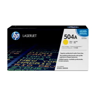 Original CE252A HP 504A CLJ Cartridge yellow ST