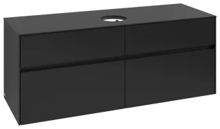 Villeroy & Boch Waschtischunterschrank Collaro C045B0 1400x548x500mm m. Bel. 4 Ausz. Waschtisch mitt C045B0VL