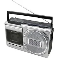 Soundmaster soundmaster Kassettenradio FM, MW Kassette, USB, UKW, MW, KW, Bluetoo Radio (3.00 W)