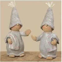 BOLTZE GRUPPE GmbH Weihnachtsfigur Dekofigur Wichtel H.16 cm Deko Winter Weihnachten