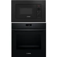 BOSCH Backofen-Set Einbau Backofen Air Fry Pyrolyse + Einbau Mikrowelle AutoPilot, mit Nein, Pyrolyse-Selbstreinigung Hydrolyse