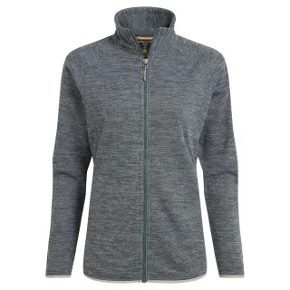 Craghoppers - "Tarvos" Fleecejacke Durchgehender Reißverschluss für Damen (Sturmgrau Mergel)