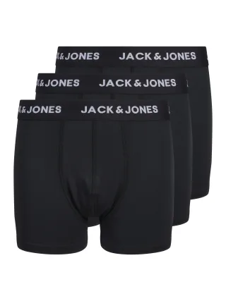 JACK&JONES - JACBASE MICROFIBER TRUNKS 3PACK NOOS JNR Black - Gr. - 140