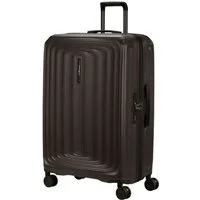 Samsonite Hartschalen-Trolley 2WANDER, 4 Rollen, aus robustem Polycarbonat, mit Adressetikett und Dehnfalte