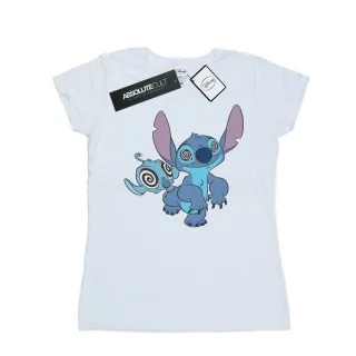 Disney - "Lilo And Stitch Hypnotized" T-Shirt für Damen (Weiß)