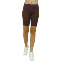 F&K-Mode Shorts Damen Shorts kurze Leggings Hotpants Sport gummi