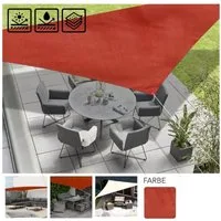 KEINerlei® Seilspannsonnensegel 2 x Sonnensegel UV Sonnenschutz Windschutz Sonnendach Dreieck 5x5x5