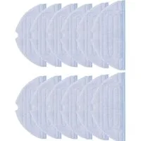 FELIXLEO Staubsaugerdüsen-Set 4 Stück Wischtücher für Roborock S8+/S7 MaxV Ultra Saugroboter, (12-tlg)