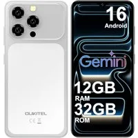 OUKITEL C17 12GB RAM + 32GB ROM/1TB TF, 4G Smartphone (16,56 cm/6.52 Zoll, 32 GB Speicherplatz, 13 MP Kamera, 6.52" HD+ Display, 5000mAh, Android 16, 4G-Dual-SIM, GPS)