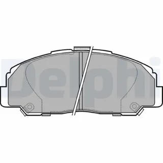 Delphi Bremsbel?ge vorne Daihatsu Feroza Rocky Rugger