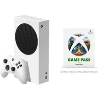 Microsoft Xbox Series S 512GB Starter Bundle + 3 Monate Game Pass Ultimate (Set), Digital Edition