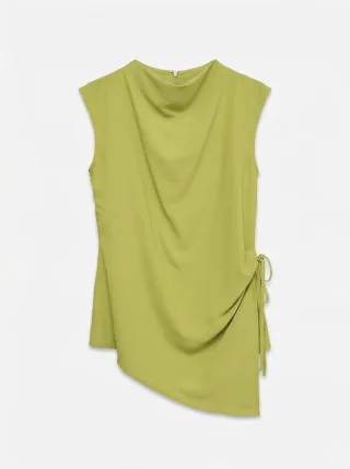 VERO MODA - VMTAMMIE SL TOP WVN EXP Split Pea - Gr. - M