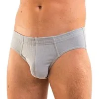 HERMKO Slip 3300 Bio-Baumwolle, Sport Slip ohne Eingriff, Dehnbund, hautnaher Schnitt