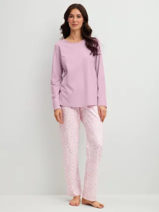 CALIDA - DAMEN Pyjama fragrant lilac - Gr. - XS
