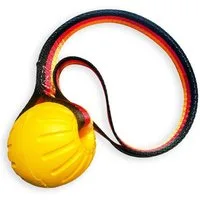 Monkimau Outdoor-Spielzeug Hundespielzeug unzerstörbar - Hunde Spielzeug Ball und Seil unkaputtba, EVA, Packung