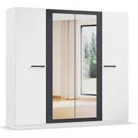 OTTO home Kleiderschrank Mehrzweckschrank Aktenschrank Möbel Mietswohnung Schlafzimmer MODI (erhältlich in Breiten 91/136/181/226/271 cm, Höhe 210 cm) in angesagten Farbkombinationen, optional mit Spiegel MADE IN GERMANY