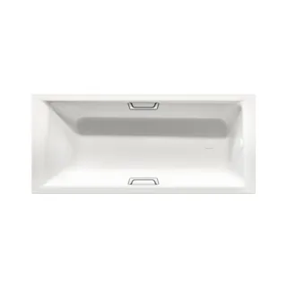 Kaldewei Badewanne 142700011001 170x80x41cm, mit Haltegriff, Invisible Grip, alpinweiß