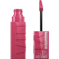 MAYBELLINE NEW YORK Lippenstift SUPER STAY VINYL INK, mit mattem Finish, flüssige Textur, bis zu 16h Halt