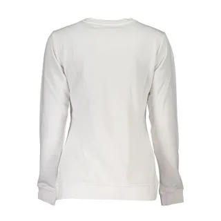 Leopardenmuster Sweatshirt mit langen Ärmeln und Rundhalsausschnitt