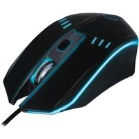 Qware Gaming Maus Dallas Kabelgebundene Maus mit LED-Beleuchtung & 4 Tasten Gaming-Maus