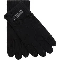 Calvin Klein Strickhandschuhe Rippstrick, warme Wollmix-Qualität