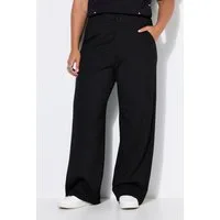 Studio Untold Marlene-Hose Anzughose Wide Legs High Waist Edeljersey