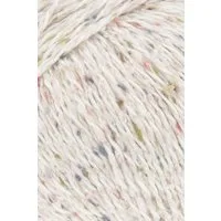 LANG YARNS COTTON TWEED Häkelwolle, 130 m (50 Gramm), Sommertweed aus Baumwolle und Seide