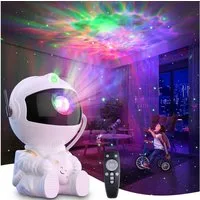 ANYSUN Nachtlicht LED Sternenhimmel Astronaut Galaxy Projektor, LED fest integriert, LED Sternenprojektor mit Nebel und Fernbedienung