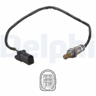 Delphi Lambdasonde Audi Seat Skoda VW ES21153-12B1 1,6