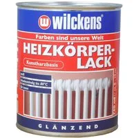 Wilckens Farben Heizkörperlack Weiß glänzend Weißlack, Weiß glänzend, 750 ml