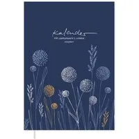 Eine der Guten Verlag Lehrerkalender Lehrerplaner 2026 2027 - A5, blau orange, 1 Doppelseite / Woche, Schuljahr 26/27, 224 S. Softcover, klimaneutral