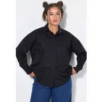 Studio Untold Hemdbluse Hemdbluse oversized SU Stickerei