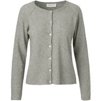 rosemunde Strickjacke Laica cardigan mit Wolle und Kaschmir mit Rundhalsausschnitt, Woll-Kaschmir-Mix